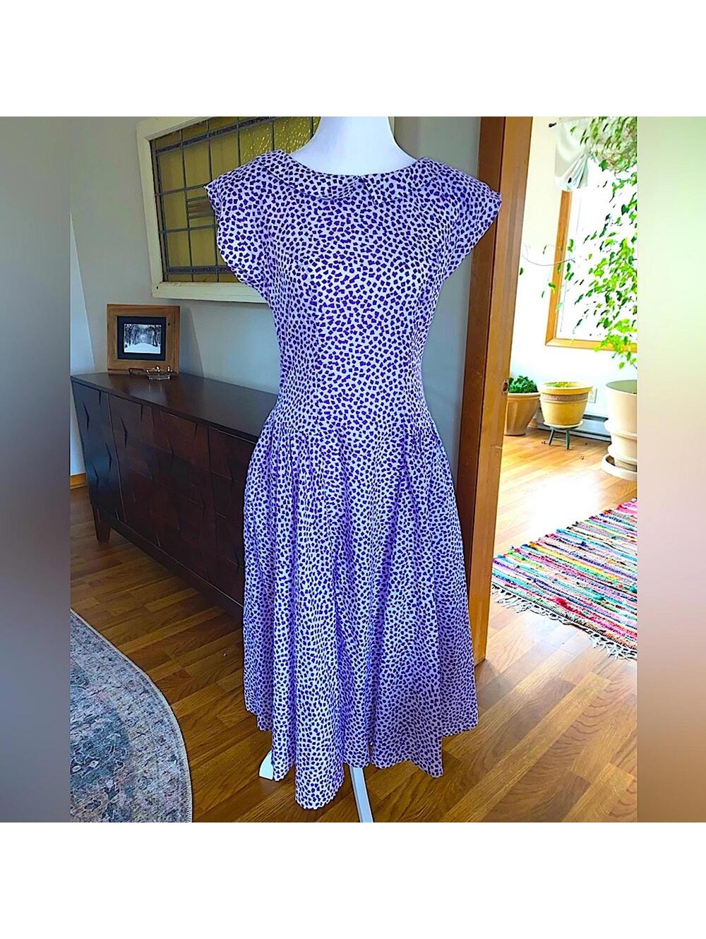 Vintage Drop Waist Dress